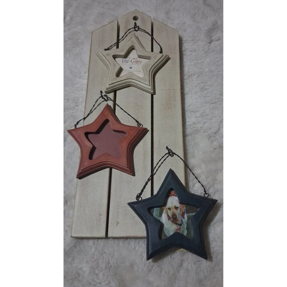 Old Glory Wooden photo frames 3x3